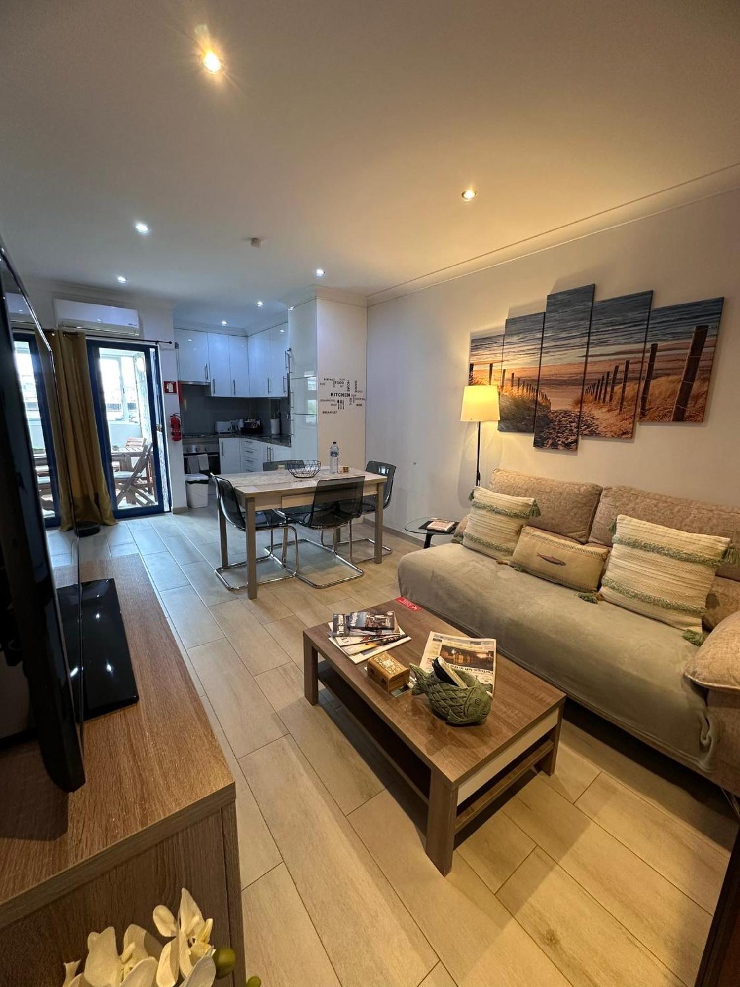 Charming Apartment In Portimao Wi-Fi/Ac Kültér fotó